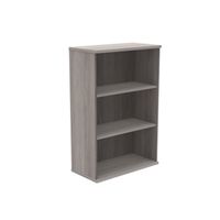 bookcase 2 shelf 1204 high alaskan grey oak