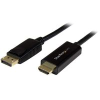 startech cable adaptador displayport a hdmi ultrahd 4k 3m