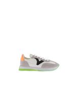 zapatillas victoria cosmos serraje  neon mujer gris