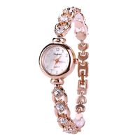 reloj de cuarzo de moda crystal alloy bracelace ladies bracelace watch reloj de pulsera para mujer