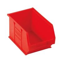 barton red small parts container 46 litre 10 pack