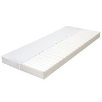 vidaxl colchon 7 zonas espuma de pu 10 cm h2 h3 120x200 cm