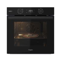 horno multifuncion whirlpool omsr58ru1sb 71l pirolisis negro clase a