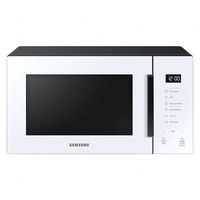 samsung mg23t5018cwec microondas con grill 23l 800w cristal blanco