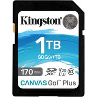 kingston canvas go plus sdxc 1tb uhs-i u3 v30 clase 10