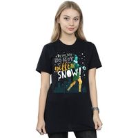 elf camiseta manga larga yellow snow para mujer