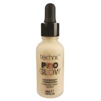 base de maquillaje pro glow foundation - technic cosmetics porcelain