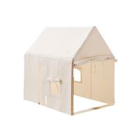 kids concept  tienda campana casa 110x80 cm beige