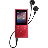 sony nw-e394 mp3 8gb rojo