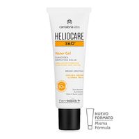 heliocare protector solar facial 360 water gel spf 50 gel fotoprotector ultraligero e hidratante