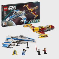 set de juguetes de construccion lego star wars ahsoka 75364 ala-e de la nueva republica vs caza