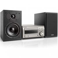 denon dm-41 micro cadena hifi 60w plata