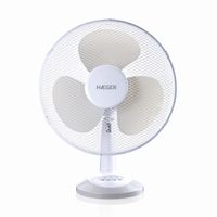 haeger table wind ventilador de sobremesa 45w