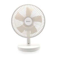 sogo mini ventilador de sobremesa recargable 4w