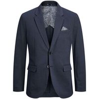 jack  jones chaquetas 12260387 preston-navy blazer para hombre