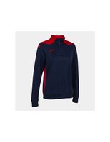 sudadera de futbol joma championship vi mujer marino rojo