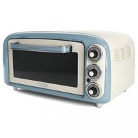 ariete vintage horno de sobremesa 18l 1380w azul