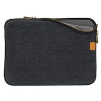 mw funda de neopreno y espuma inteligente con interior de polyester para macbook pro 15 gris oscuro