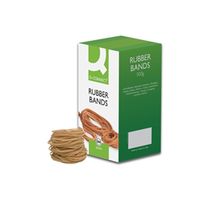 q-connect rubber bands no18 762 x 16mm 500g ref kf10526