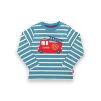 kite nee-naw t-shirt - blue stripe