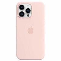 apple magsafe funda silicona iphone 14 pro max rosa caliza - mptt3zma