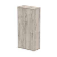 impulse 1600mm cupboard grey oak top