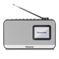 radio digital - panasonic rf-d15 dab negro bt bluetooth