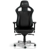 noblechairs epic cuero pu mercedes-amg petronas f1 team silla gaming negra