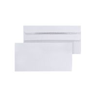 self seal white dl envelope 80gsm 1000 pack