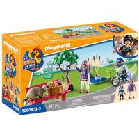 playmobil doc- police action police chase 70918