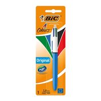 bic blackblueredgreen 4 colour pen medium 10 pack