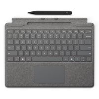 microsoft teclado para surface pro con slim pen 2 edicion espanol qwerty platino