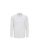 camisa jack and jones blacardiff white hombre