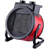 briebe ht1130 termoventilador ceramico portatil 2400w rojo