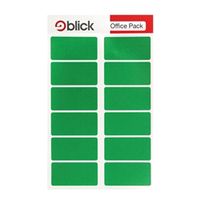 blick labels in office packs 25mmx50mm green 320 pack