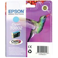 epson t0802 cyan ink cartridge - c13t08024011