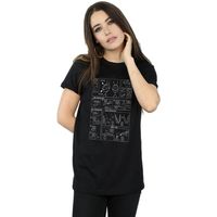 dessins animes camiseta manga larga bi32417 para mujer