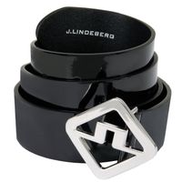 j lindeberg gary high shine leather belt