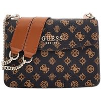 guess bolso de mano evelune convertible xbody flap para mujer