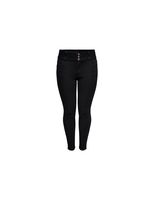 vaqueros only curvy caranna ankle jeans skinny black mujer