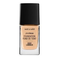 base de maquillaje photo focus dewy foundation - wet n wild soft beige