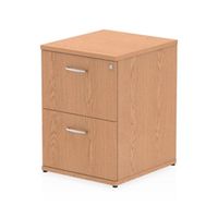 impulse filing cabinet 2 drawer oak - i000780