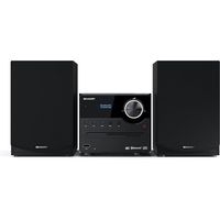 sharp xl-b517d microcadena bluetoothcddab 45w negra