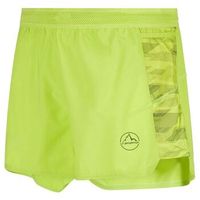 la sportiva short pantalones cortos auster hombre lime punch para hombre