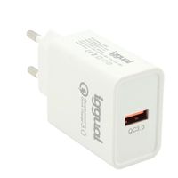 iggual cargador 1xusb quickcharge 30 18w