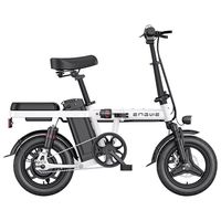 engwe t14 bicicleta electrica plegable 14 350w blanca