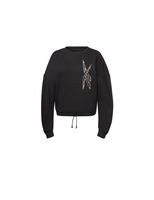 sudadera reebok modern safari w black