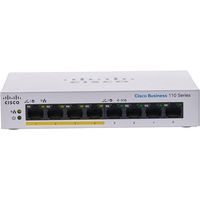 cisco cbs110-8pp-d-eu switch 8 puertos gigabit