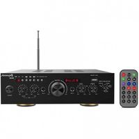 audibax miami amplificador con karaoke y bluetooth 2x100w