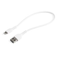 startech cable usb a lightning 30cm blanco